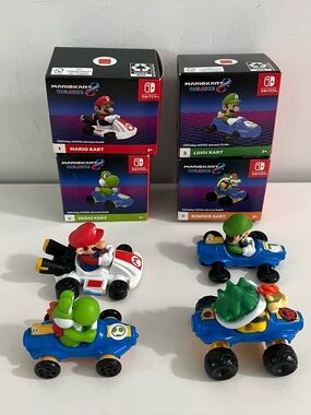 McDonald’s Mario Kart Toys Set of 4